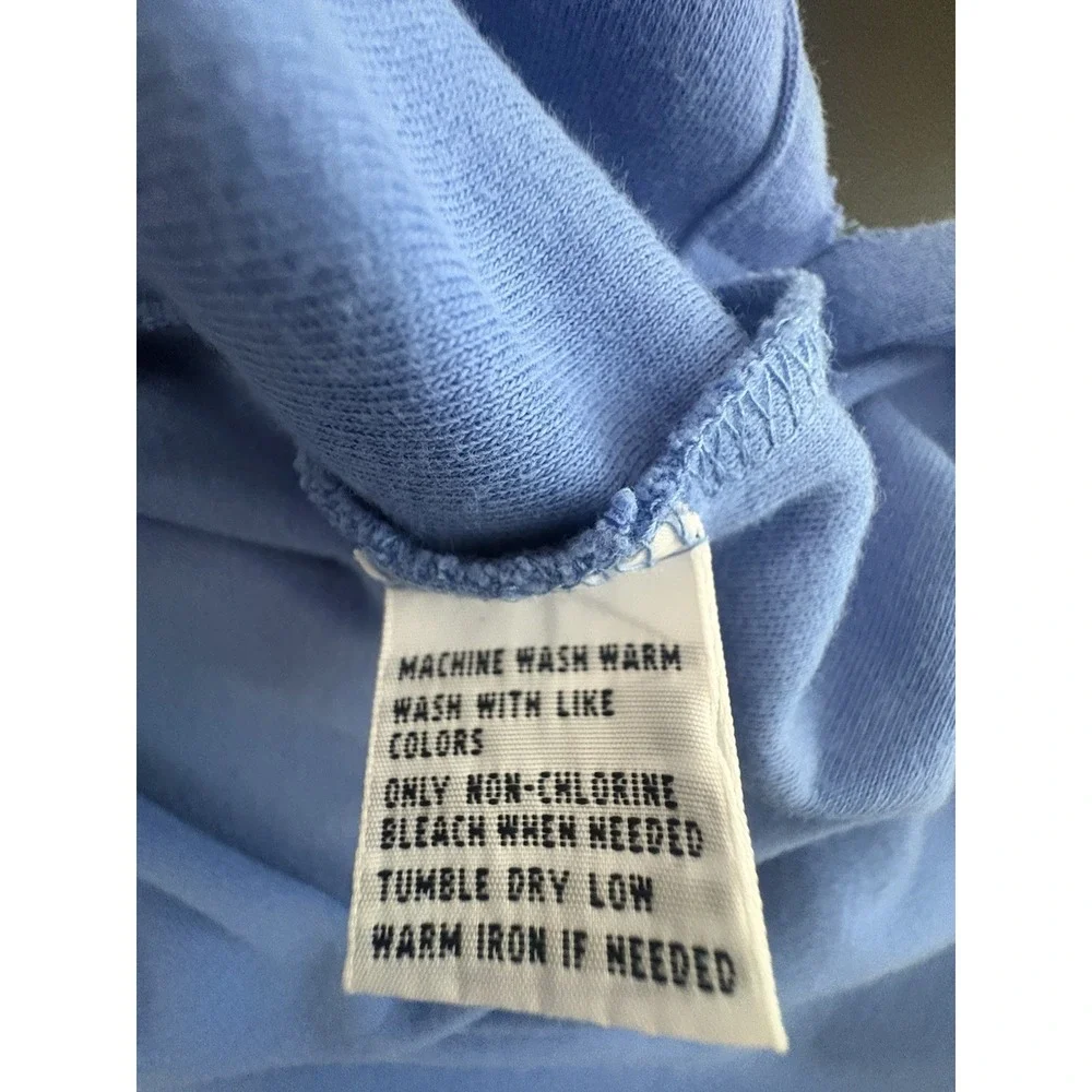 Polo Ralph Lauren Polo Shirt Men's XL Light Blue Short Sleeve Orange Pony